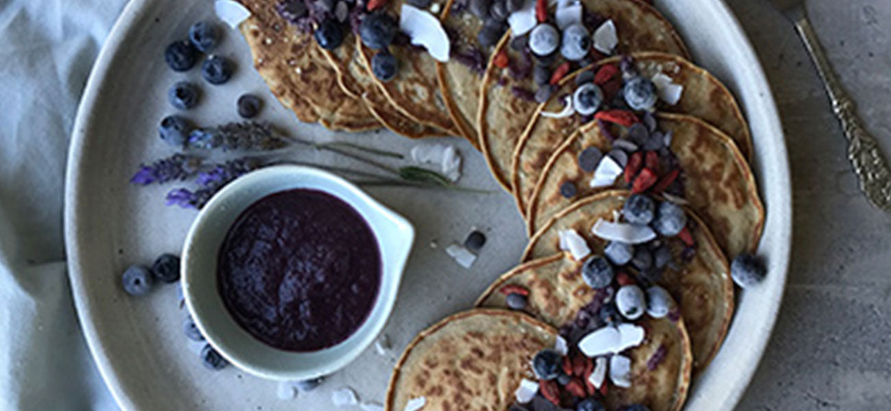 Recetas de fin de año con AMA - PANQUEQUES DE AVENA Y MAQUI
