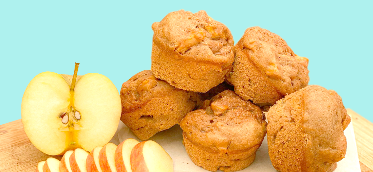 Muffins de manzana y canela: una deliciosa receta con puré AMA