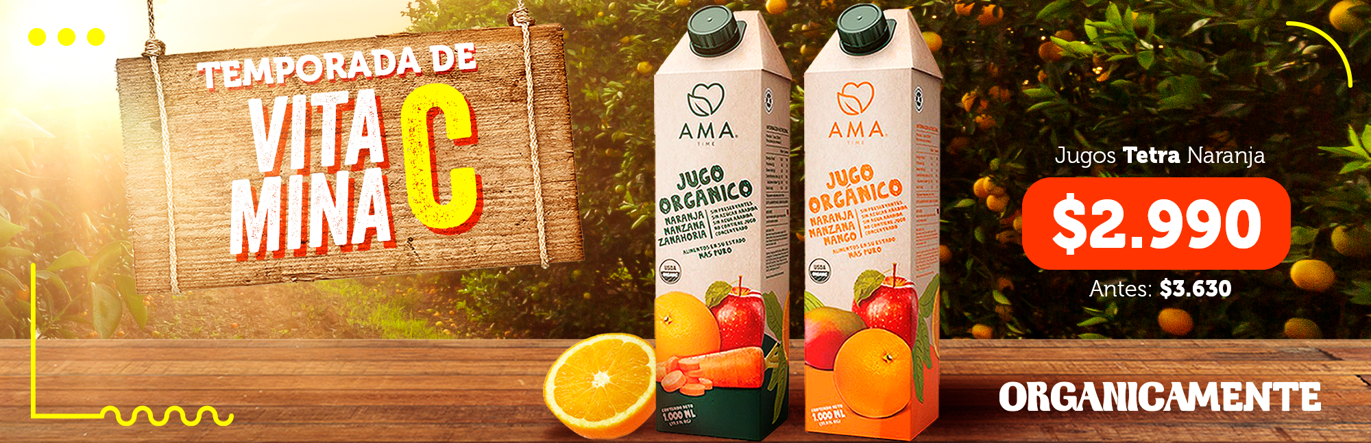 Jugos Naranja