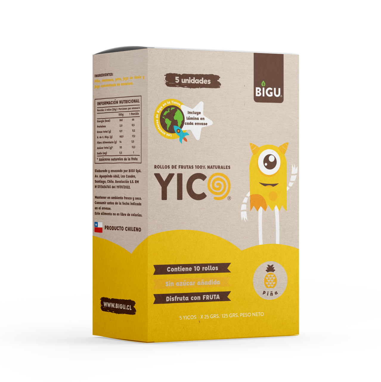 Yico Piña 125 gr
